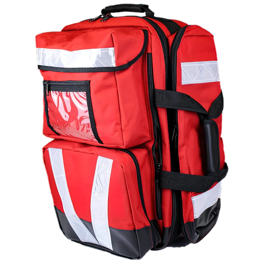 AEROBAG Red Trauma First Aid Backpack 48 x 54 x 32cm