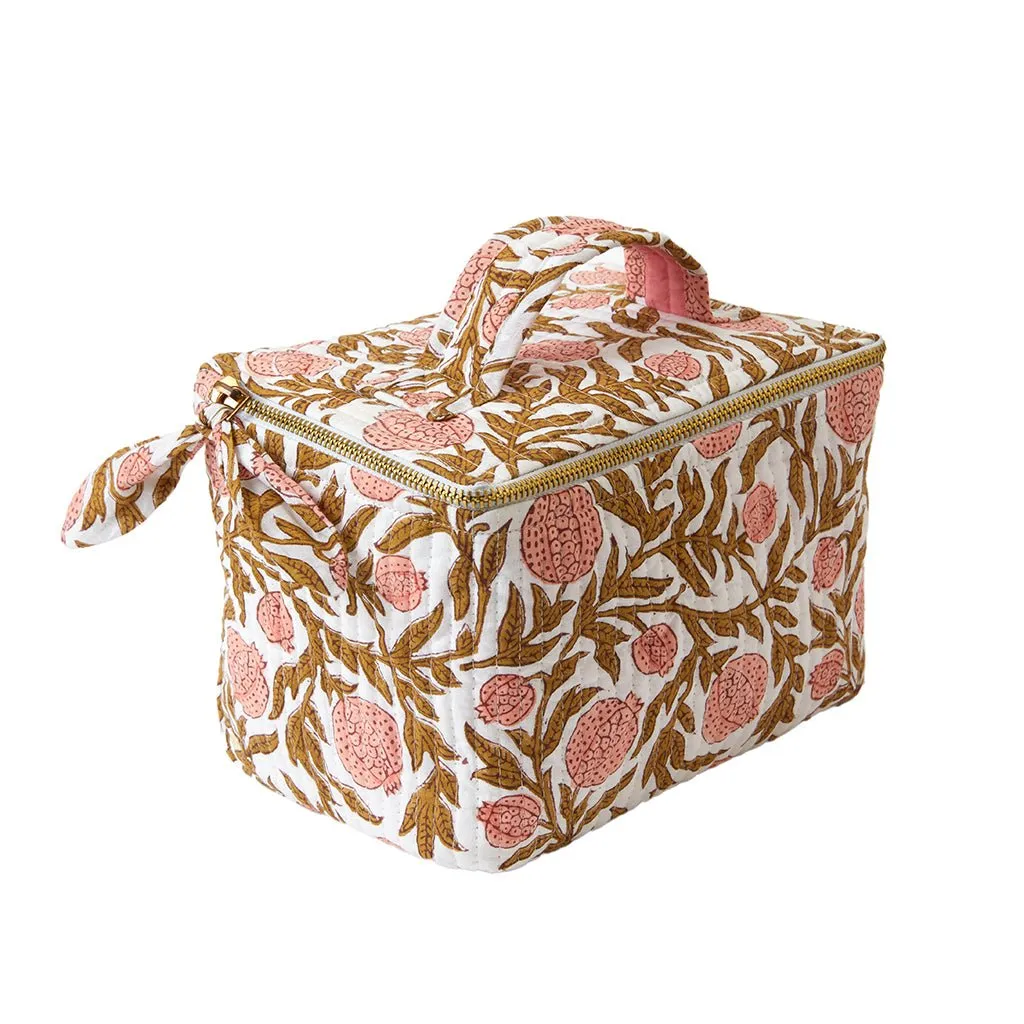 Apricot Cosmetic Pouch