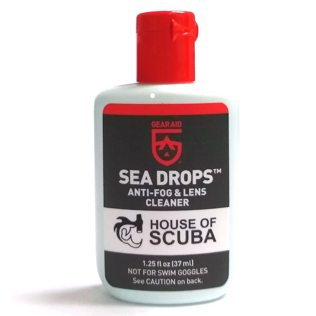 Aquaseal Sea Drops Anti-Fog Scuba Lens Mask Cleaner by McNett for Diving, Swimming, etc