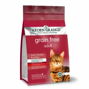 Arden Grange Grain Free Adult Cat Food Fresh Chicken & Potato