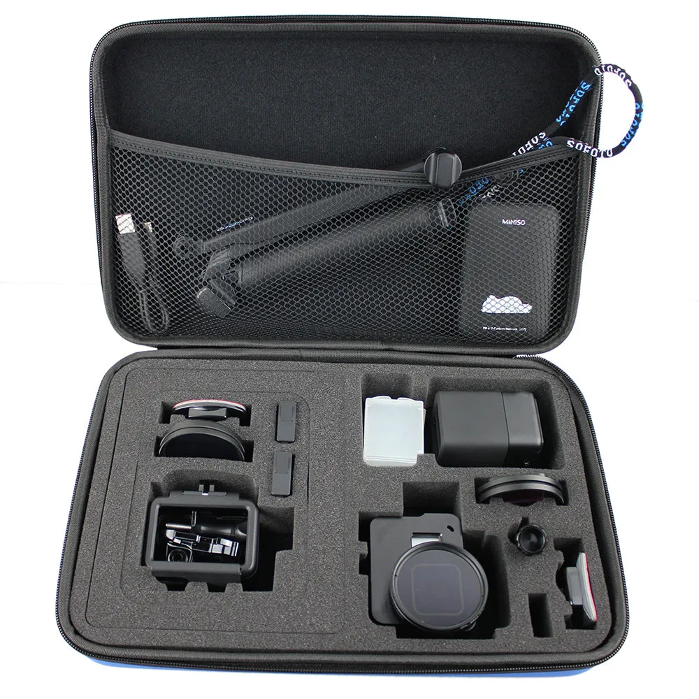 Arxus Waterproof Carrying Case for Gopro Hero 6, 5, 4, 3 , 3, 2, 1 Action Cameras and Accessories