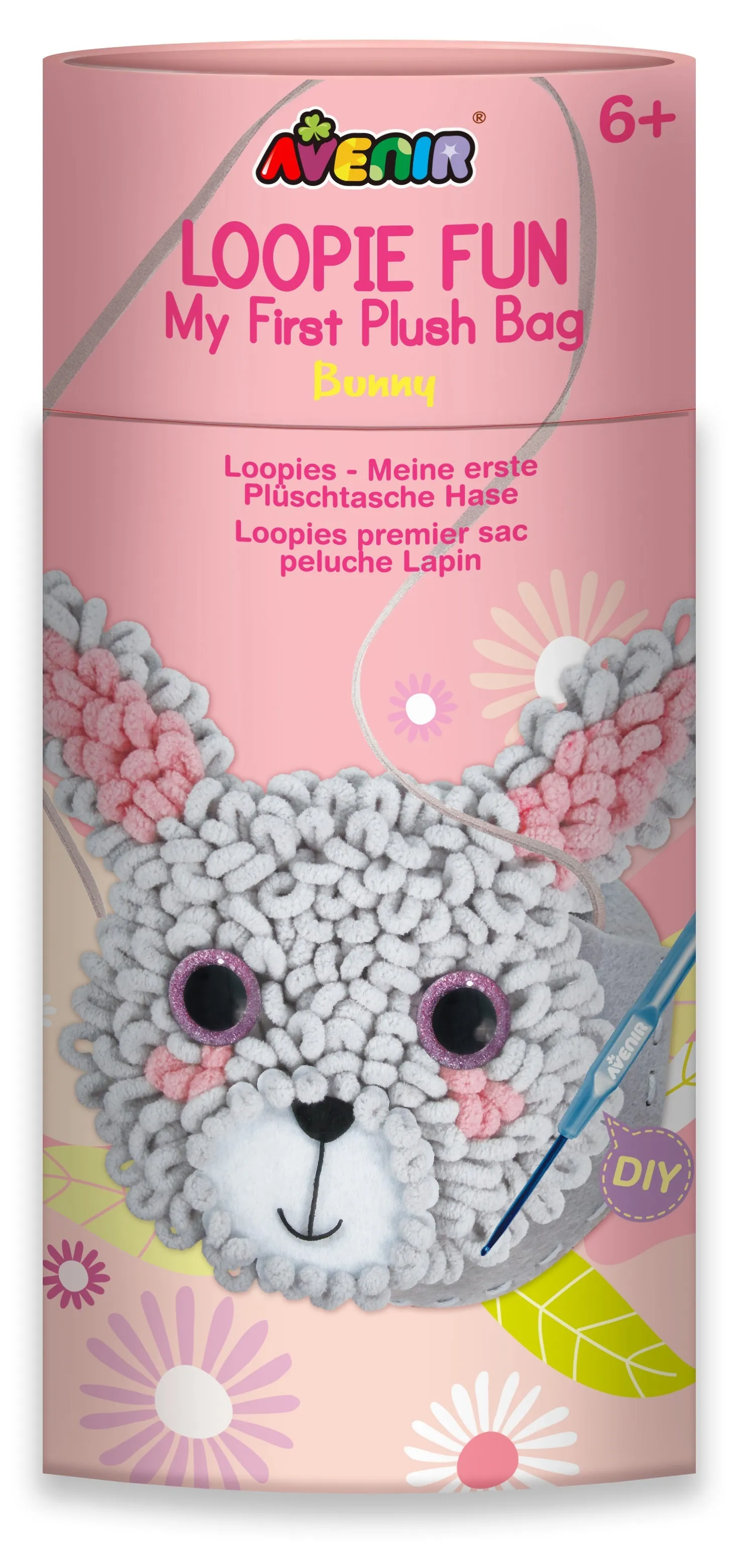 Avenir Loopie Fun My First Plush Bag Bunny