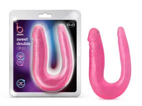 B Yours By Blush® | Sweet U-Shaped Double Sided Pink 12.5-Inch Long Double Dildo