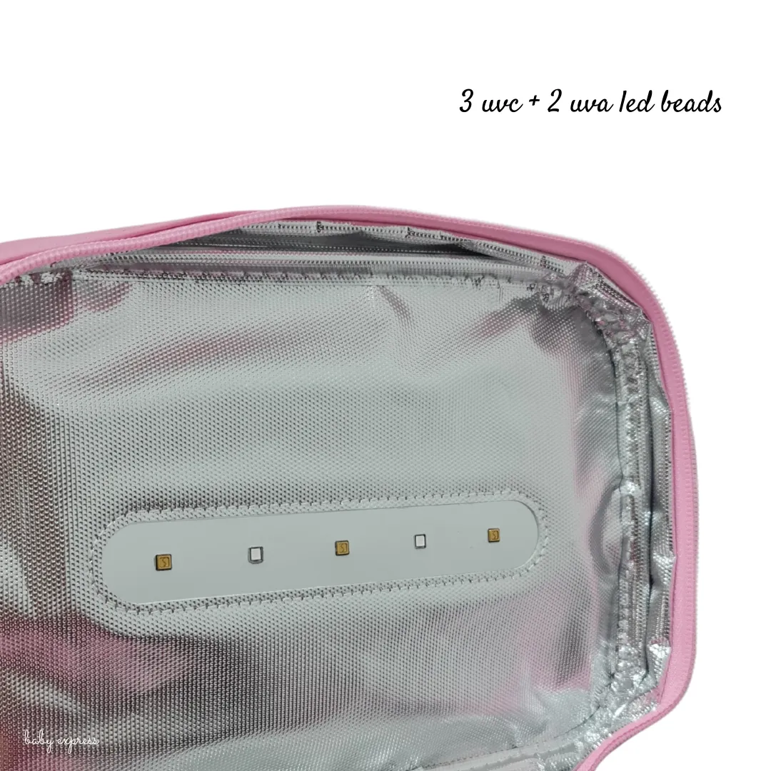 Baby Express UV Steriliser Bag - Pink (00398)