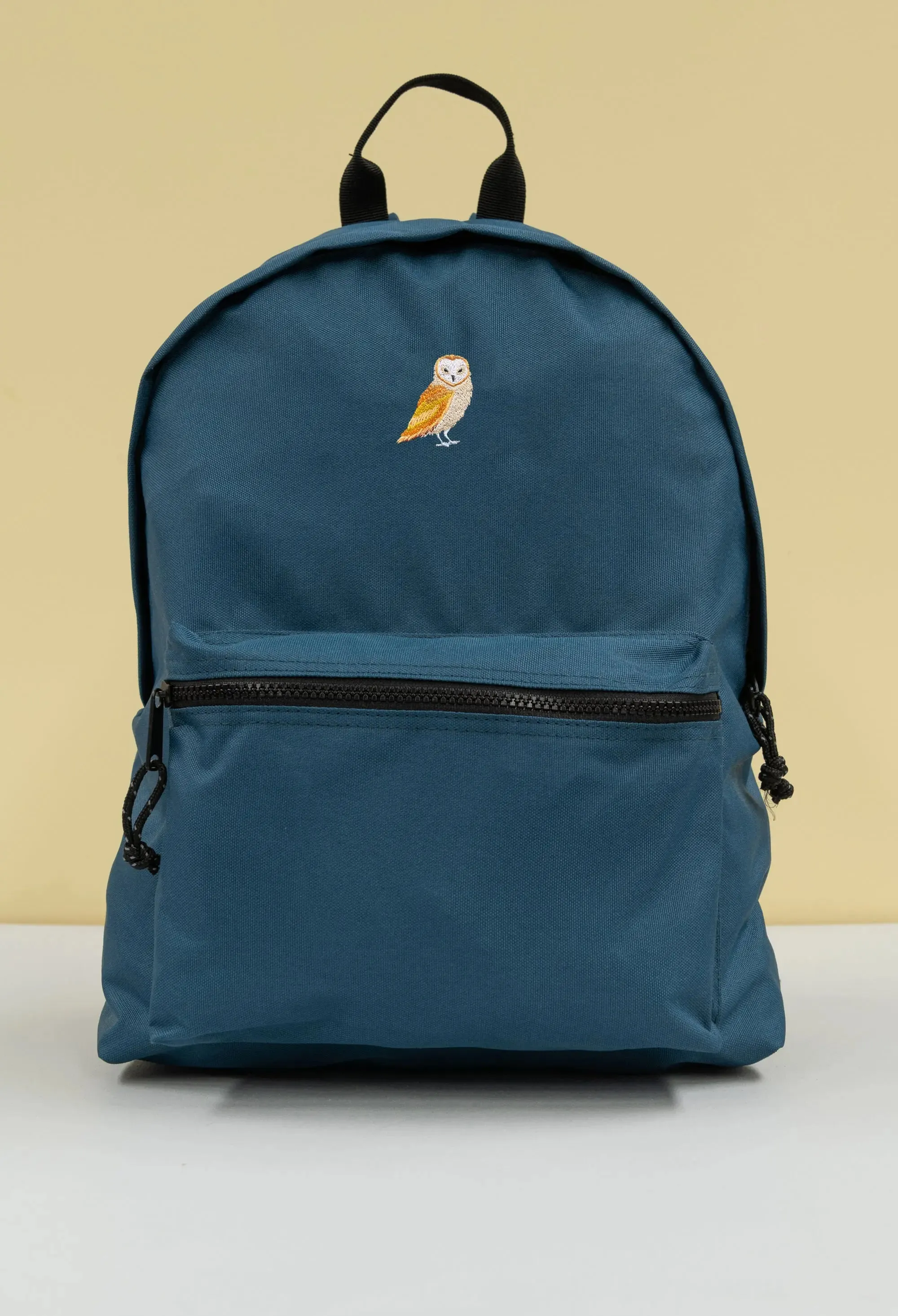 barn owl recycled backpack