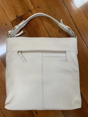 Baron Leather / Handbag / Large / Cream