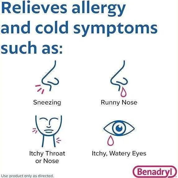 Benadryl Ultratabs Antihistamine Allergy Relief Tablets On-The-Go Size - 8ct