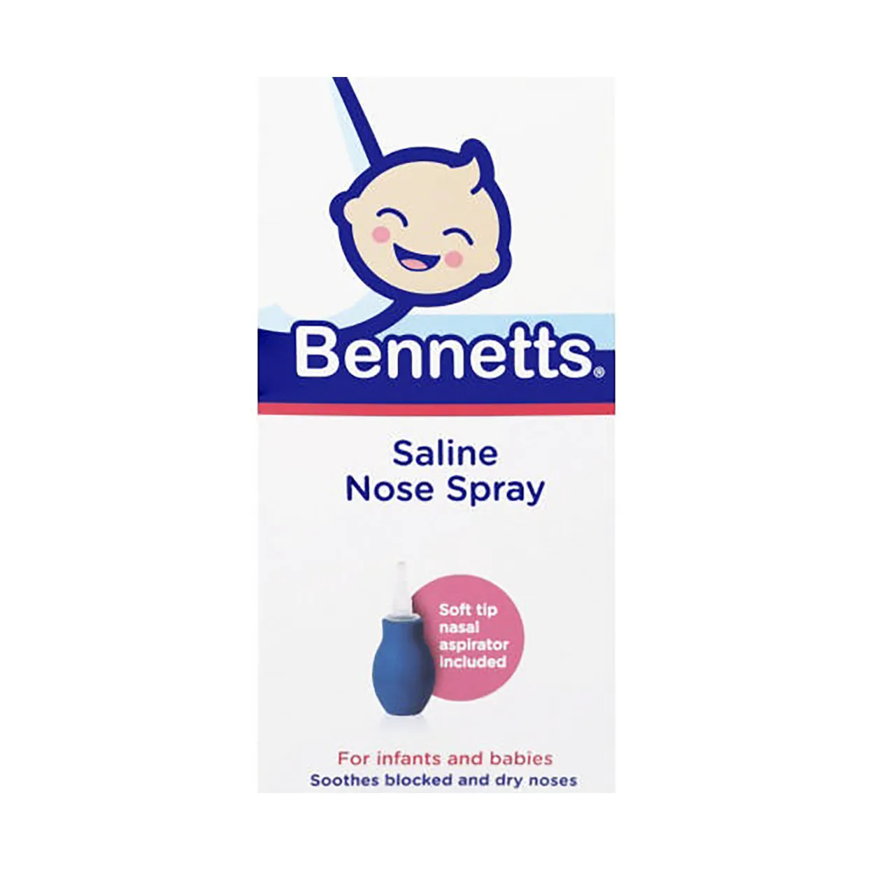 Bennetts Saline Nose Spray & Aspirator