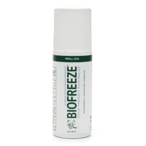 BIOFREEZE Cold Therapy Pain Relief, Roll-On 3 fl oz (89 ml)