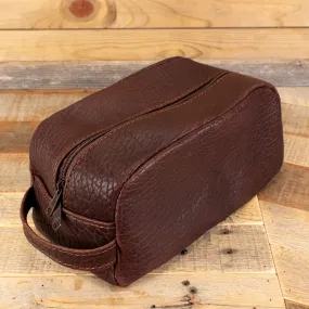 Bison Brown Cosmetic Bag