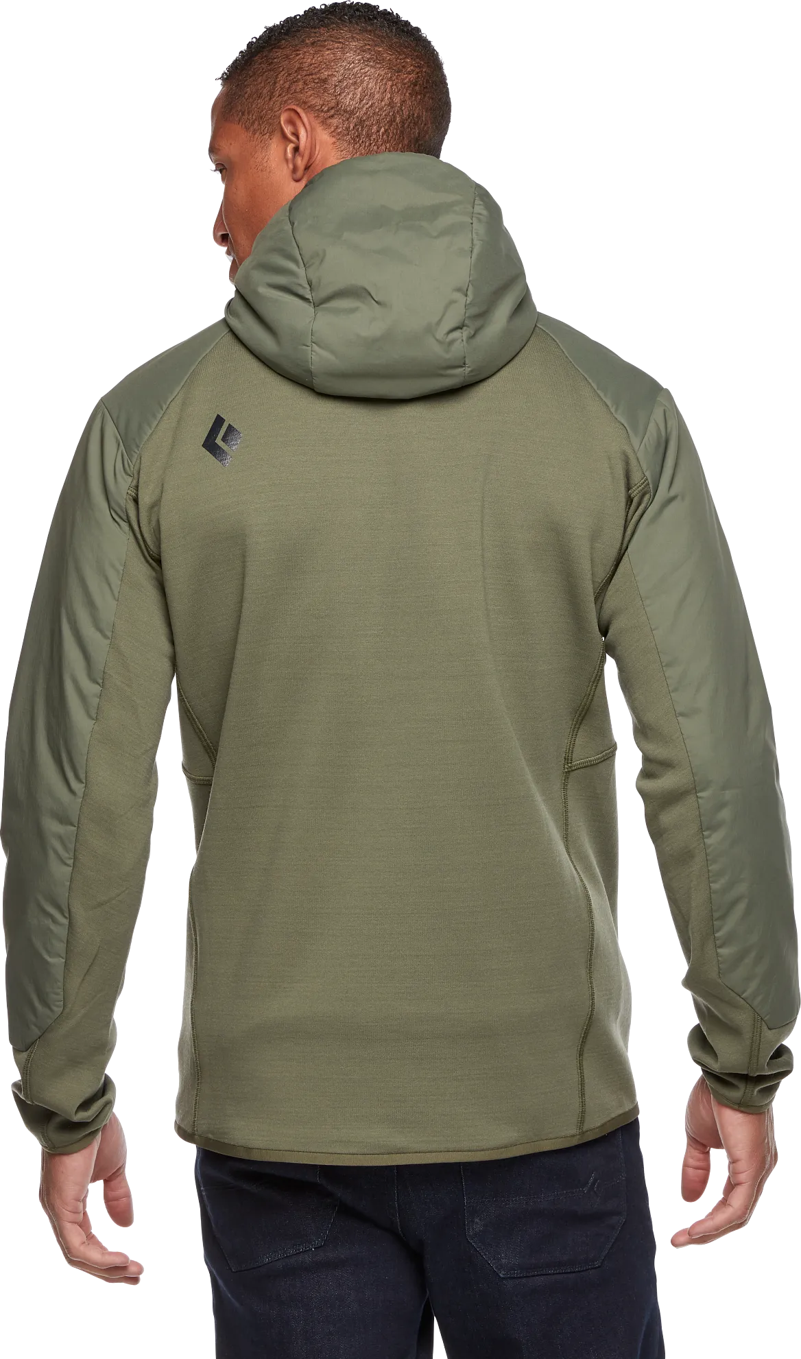 Black Diamond Men&#x27;s First Light Hybrid Hoody Tundra | Buy Black Diamond Men&#x27;s First Light Hybrid Hoody Tundra here | Outnorth