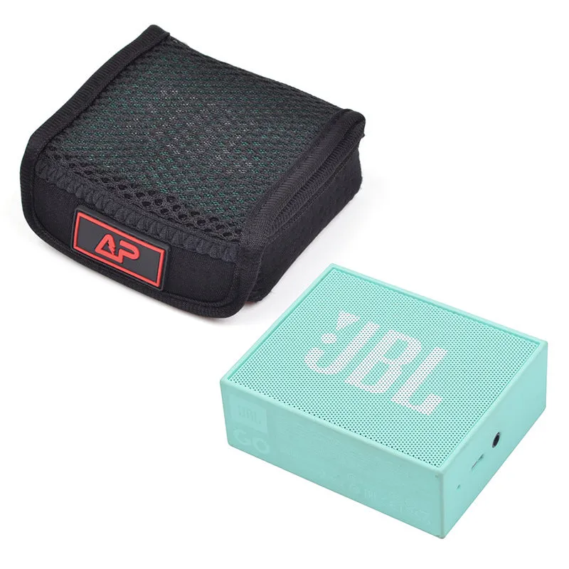 Black Mesh Fabric Breathable Go2 Speaker Storage Bag