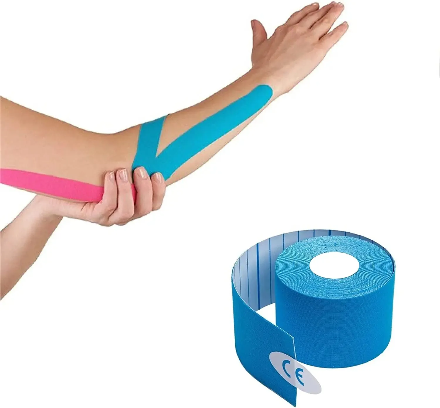 Blue Dot Kinesiology Tape Blue 5cm x 5m