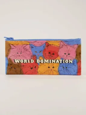 Blue Q Pencil Case World Domination