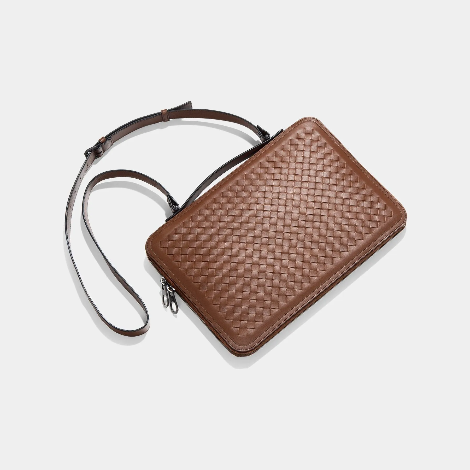 Bottega Veneta Woven 2way Document Case