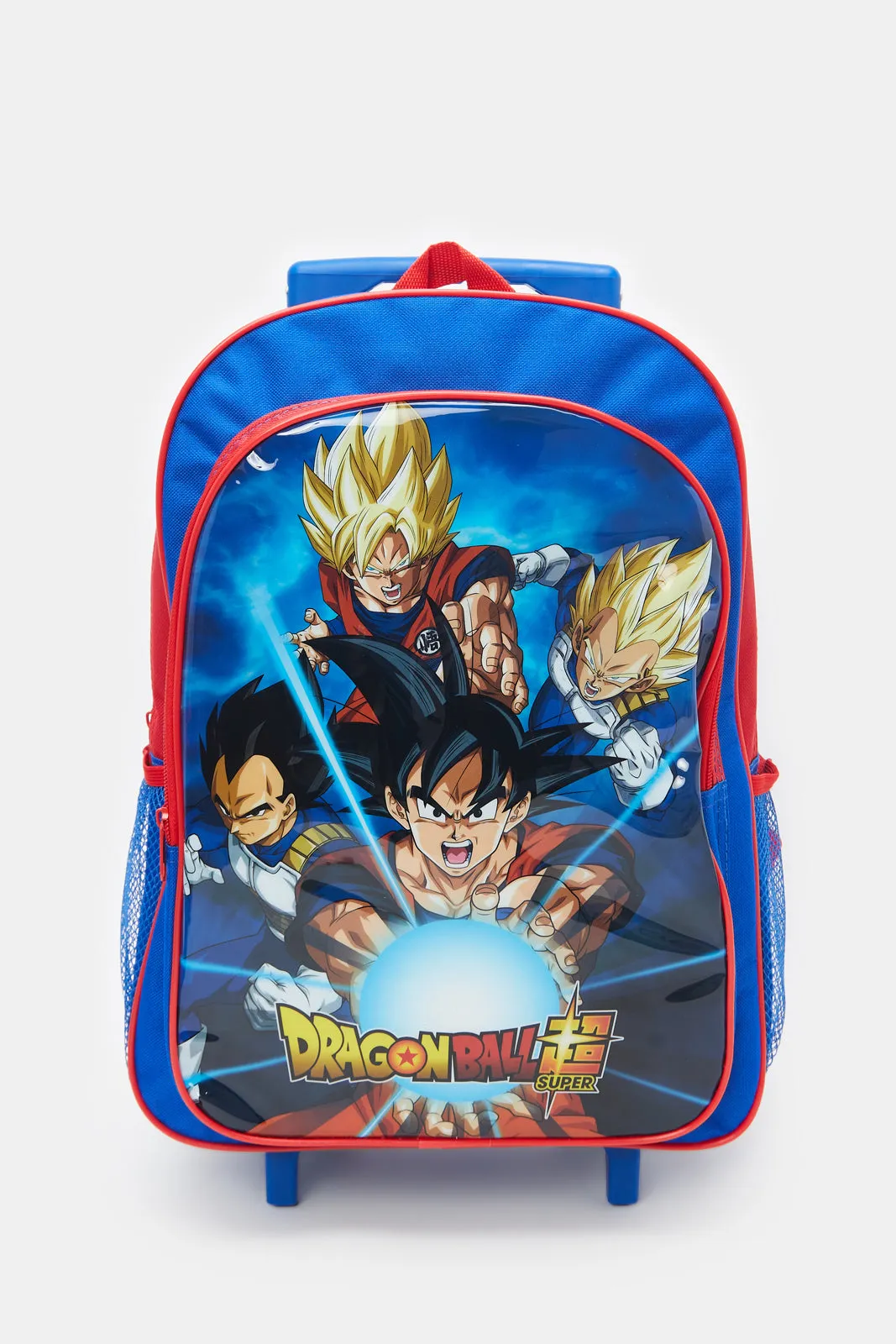 Boys Blue Dragon Ball Print Trolley Set (5 Piece)