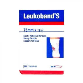 BSN Medical Leukoband S Elastic Adhesve Bandage 75mmx4.5m