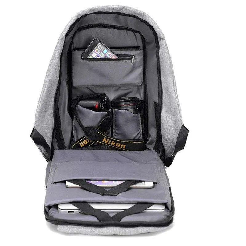 Cambridge USB Anti-Theft Backpack