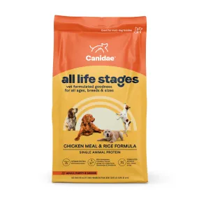 Canidae All Life Stages Dry Dog Food, Chicken Meal and Rice, 30lbs