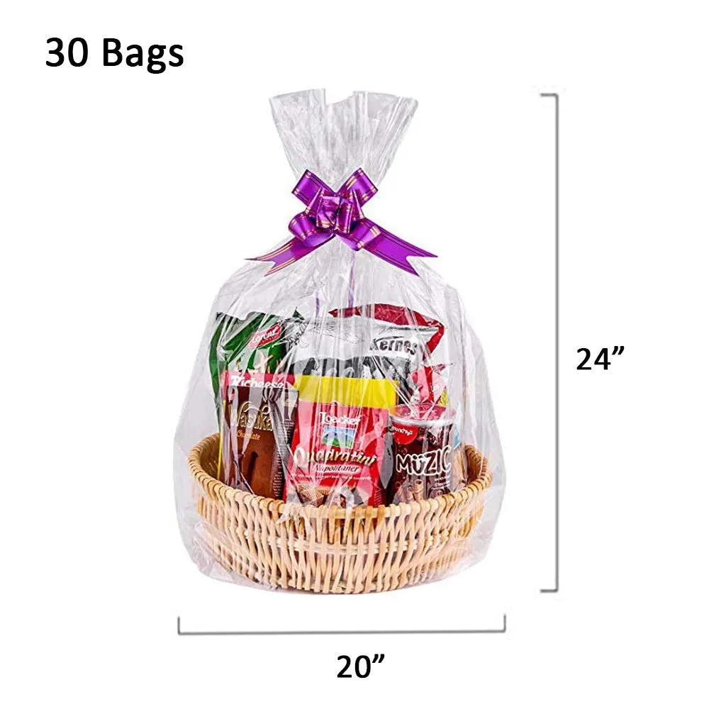 Cellophane Bags 20"X 24" 60 Bags by Hammont