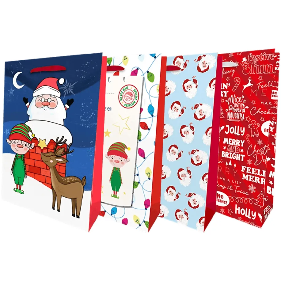 Christmas Jumbo Portrait Large Gift Bag (Design Options)