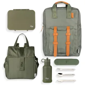 Citron Ultimate School Essentials Set (Olive Green)