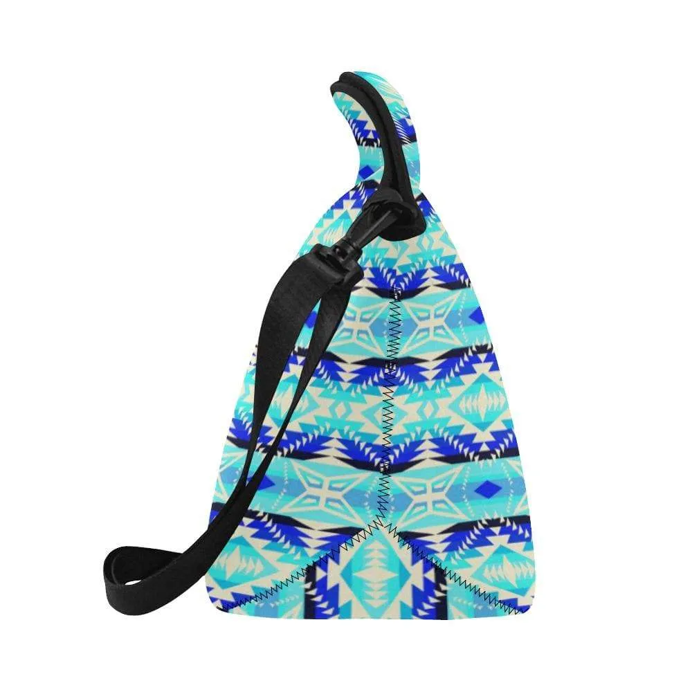 Coastal War Party Neoprene Lunch Bag/Large