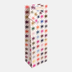 Colourful star bottle bag