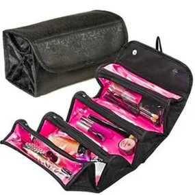 Cosmetic Jewellery Toiletry Roll-up Hanging Bag