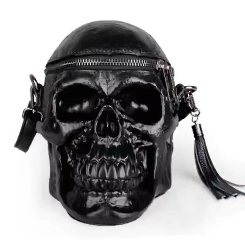 Creative Skull Shape Shoulder Messenger Bag for Edgy Fashion