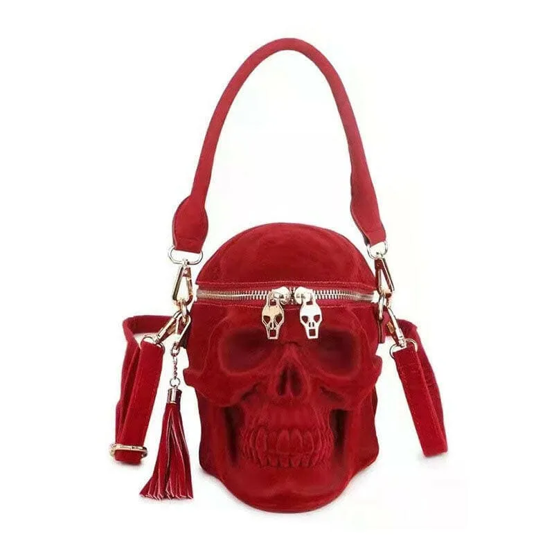 Creative Skull Shape Shoulder Messenger Bag for Edgy Fashion