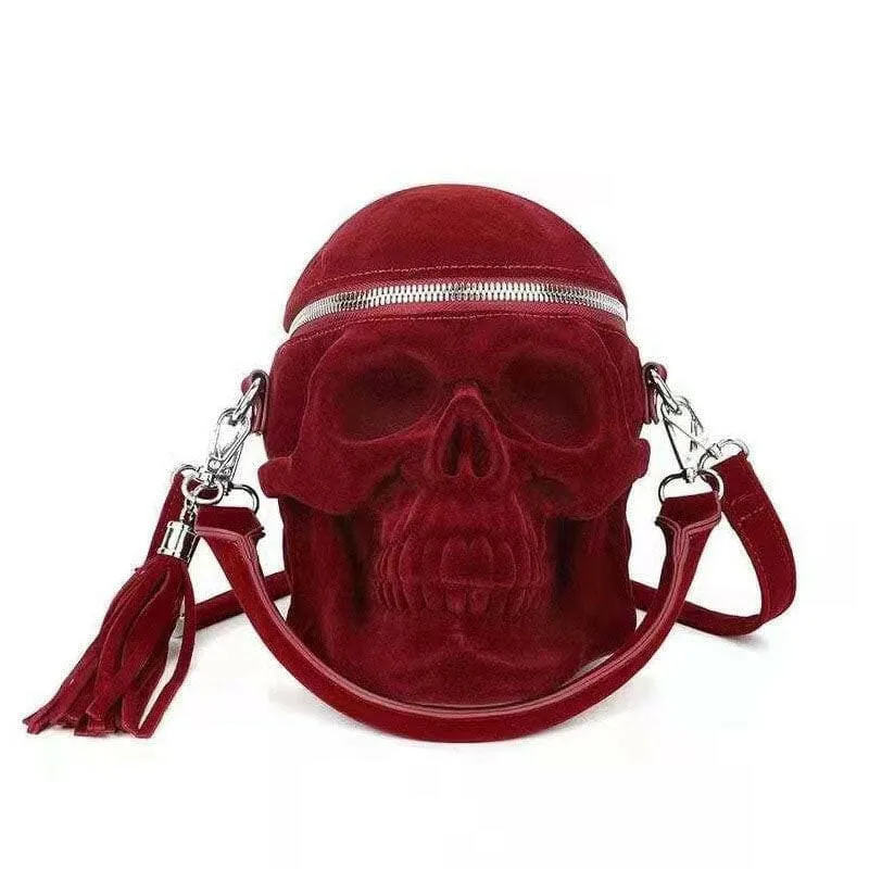 Creative Skull Shape Shoulder Messenger Bag for Edgy Fashion