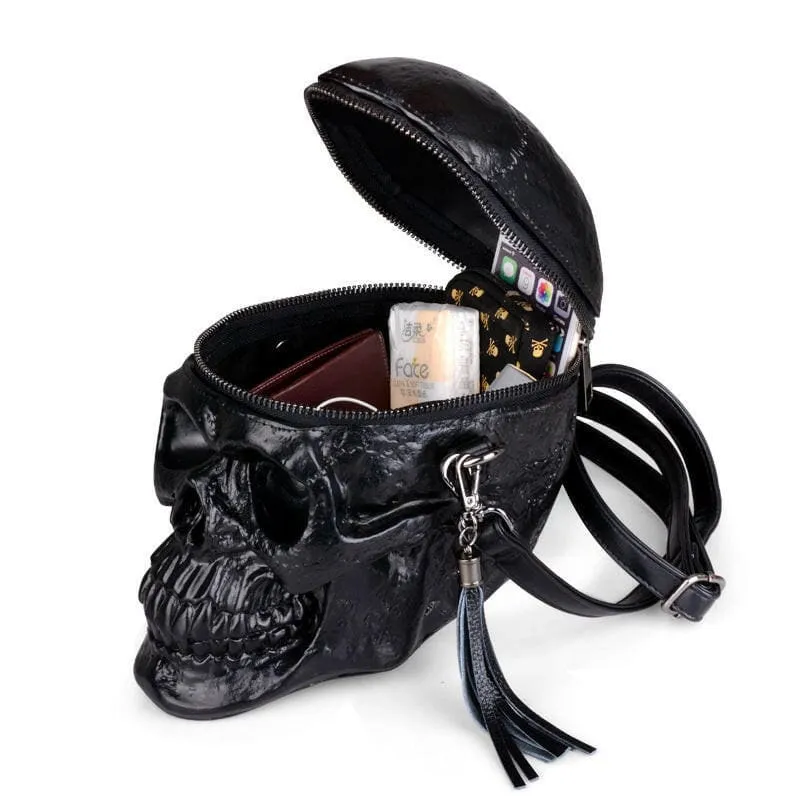 Creative Skull Shape Shoulder Messenger Bag for Edgy Fashion