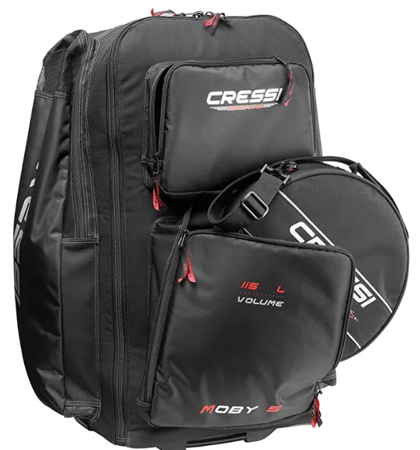 Cressi Regulator Bag: 30 x 30 x 10 cm, 3L black