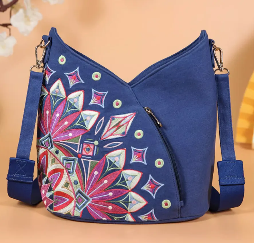 Crossbody Bag for Hanfu & Cheongsam - Lotus Bud