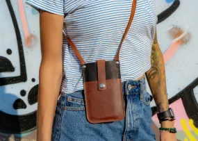 Crossbody Phone Bag | Handcrafted in genuine leather