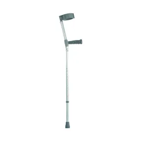 Crutch Adjustable Aluminium Elbow 1 Pack