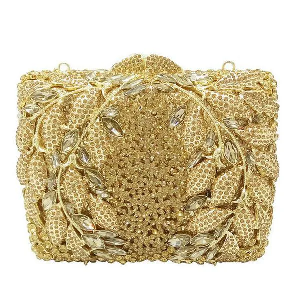 Crystal Clutch Purse