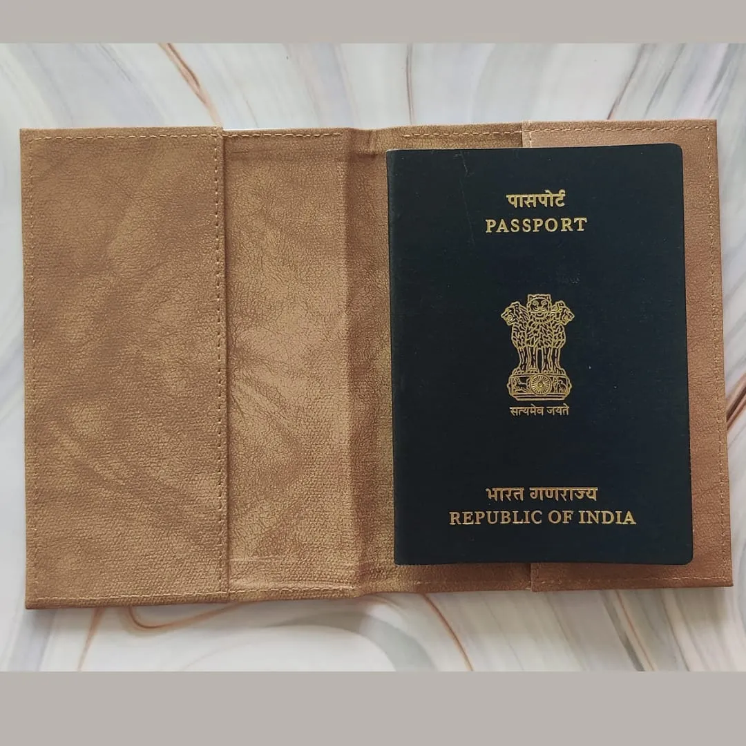 Customized Passport Cover and Luggage Tag Set - Adventure Awaits