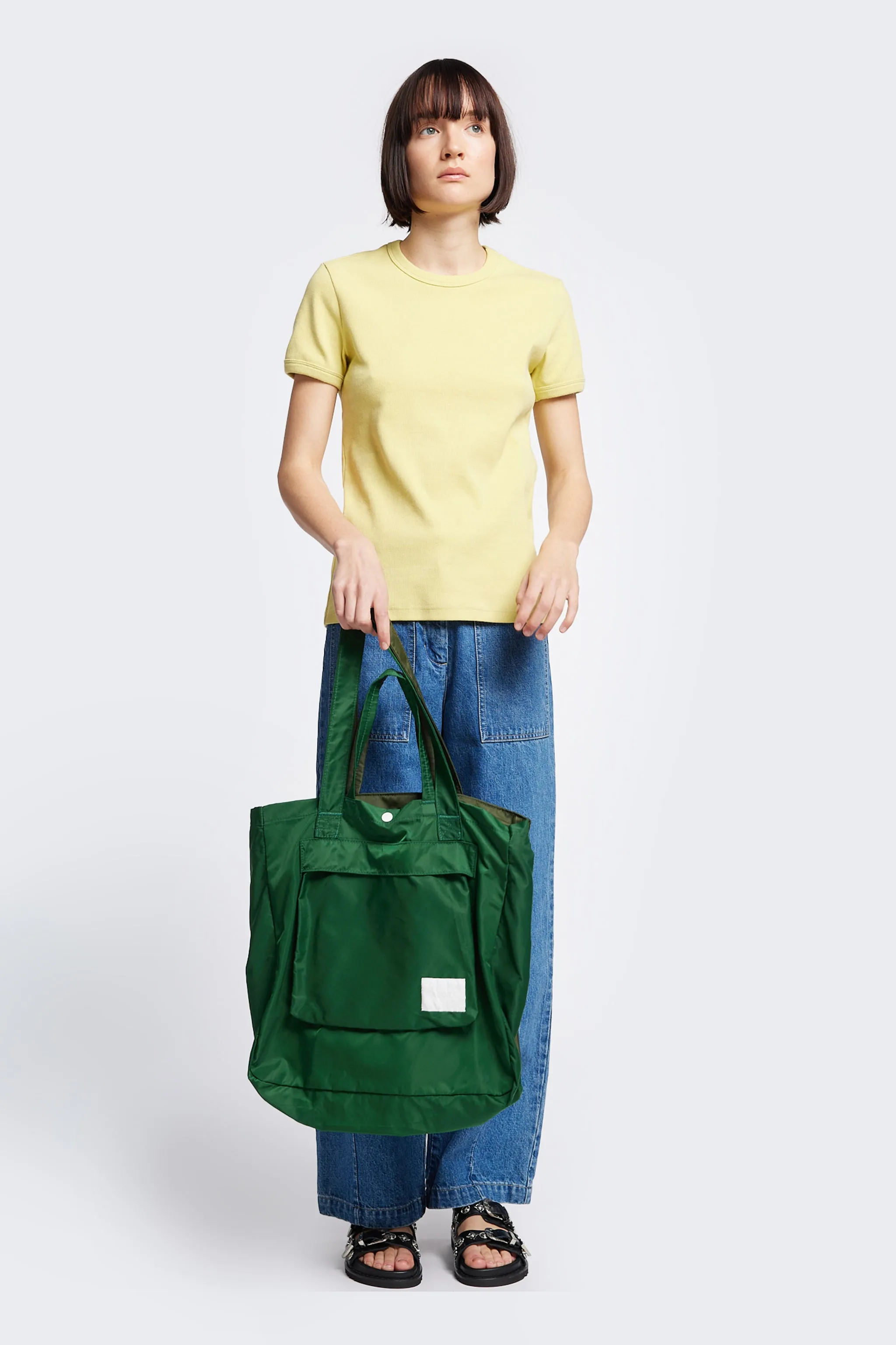 Double Bag Kelly Green/Olive