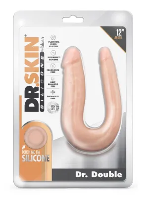 Dr. Skin Silicone Dr. Double Dildo Double Dong