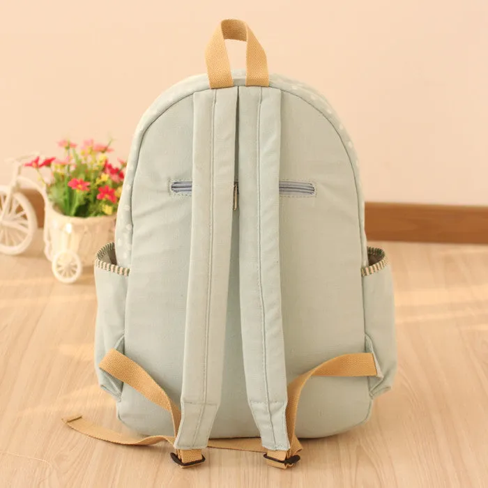 Fashion Canvas Backpack - Free Shipping to N.A.