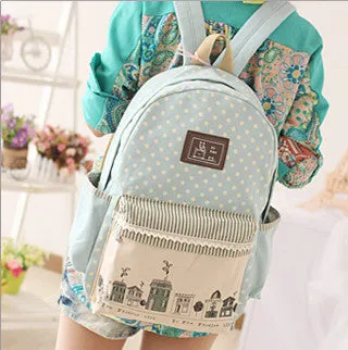 Fashion Canvas Backpack - Free Shipping to N.A.