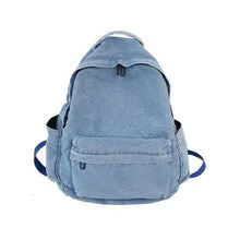 Female student outdoor leisure travel nylon backpack