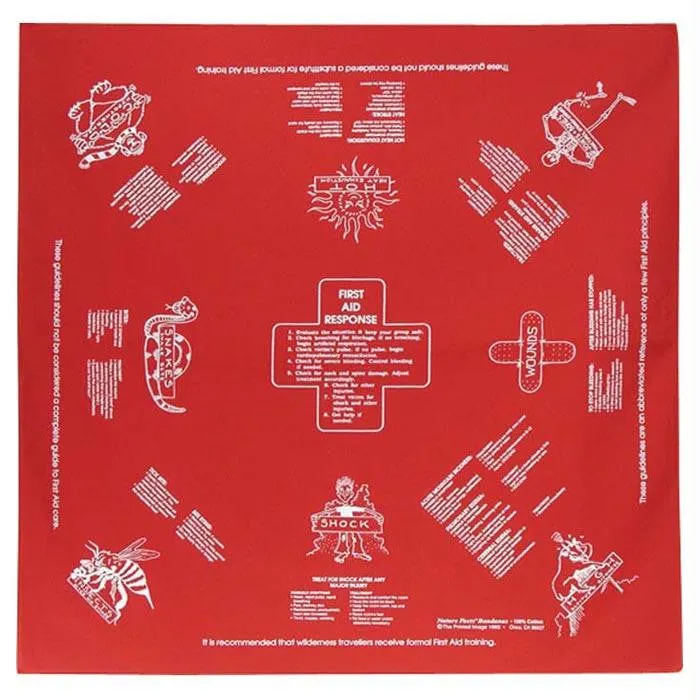 First Aid Bandana