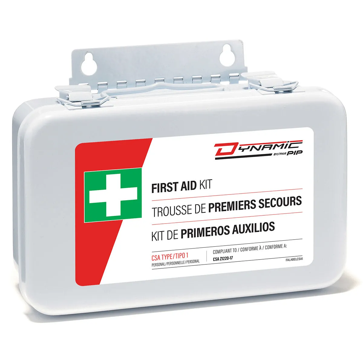 First Aid Kit - Dynamic CSA Standard First Aid Kit, Type 1: Personal (Metal, Nylon or Plastic Packaging)