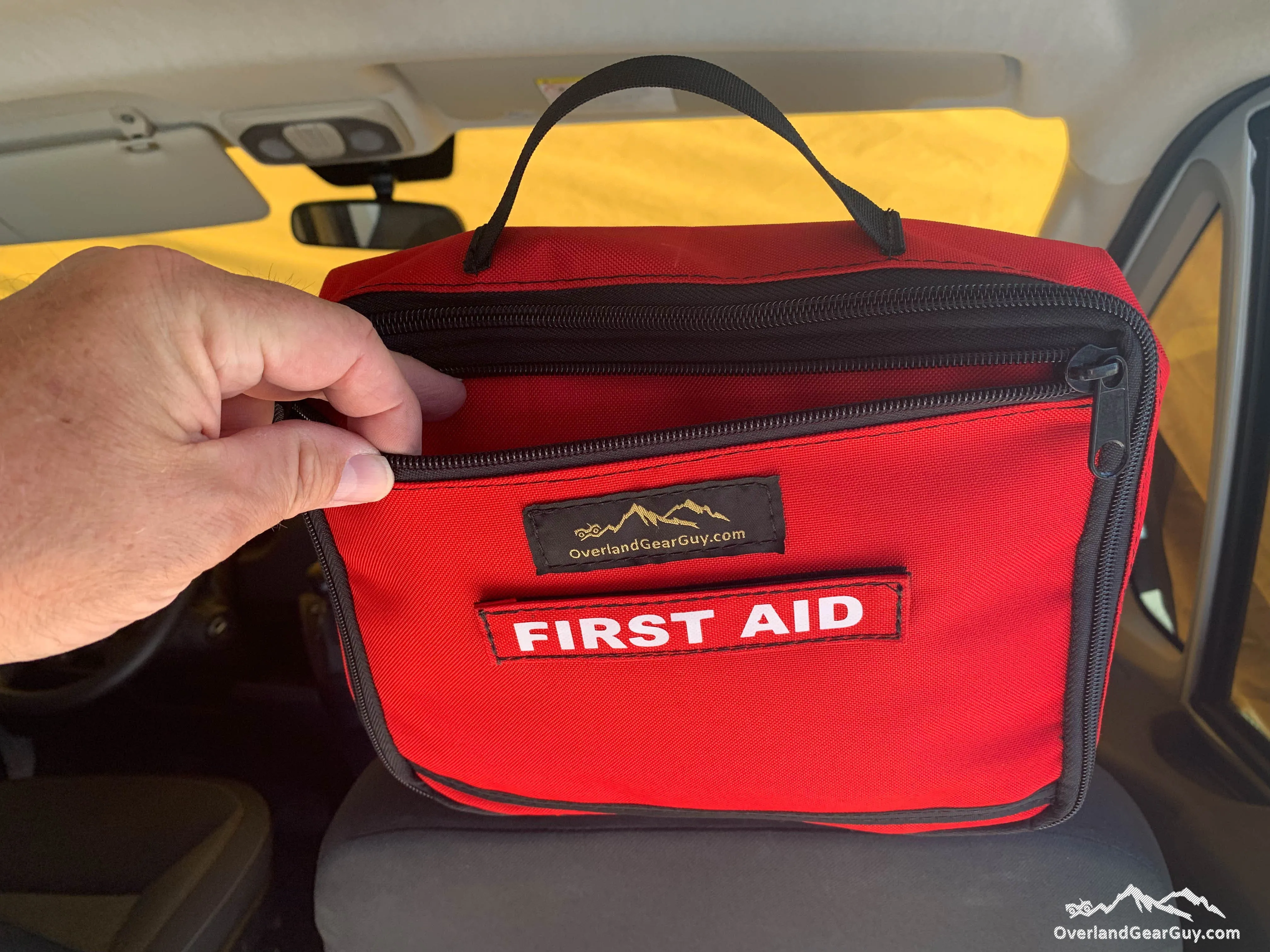 First Aid Kit Headrest Pouch - IFAK