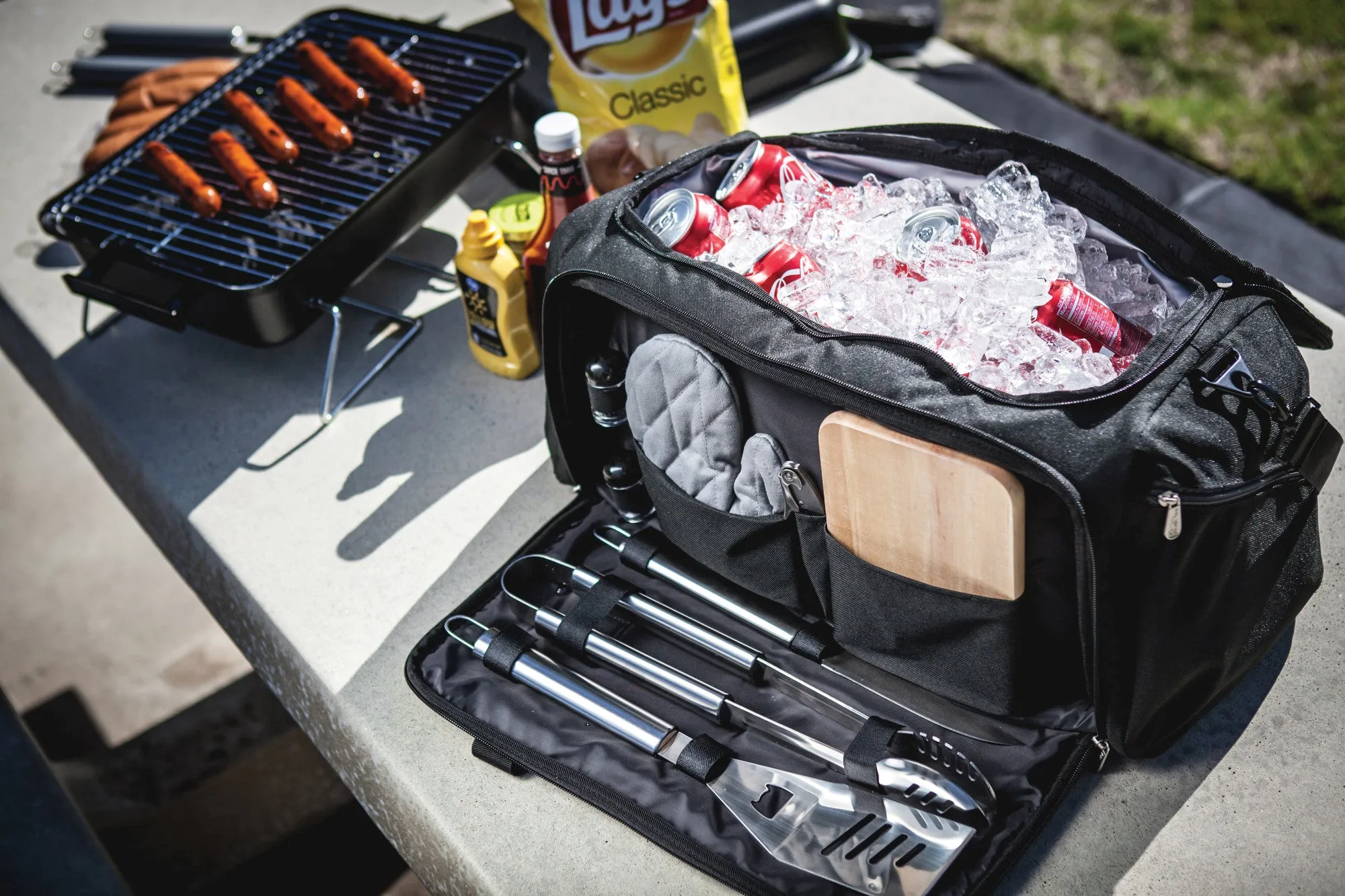 Florida Gators - BBQ Kit Grill Set & Cooler