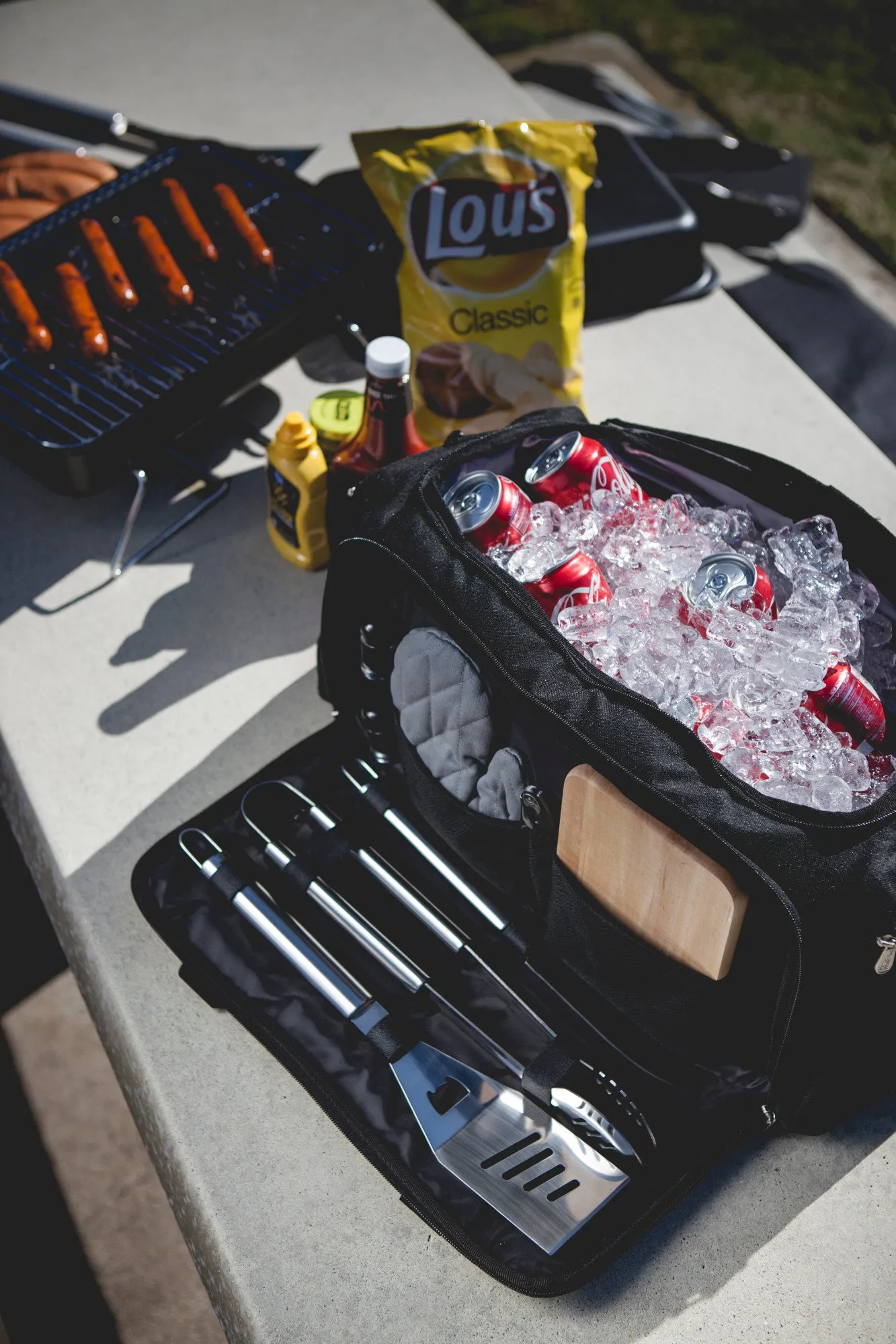 Florida Gators - BBQ Kit Grill Set & Cooler