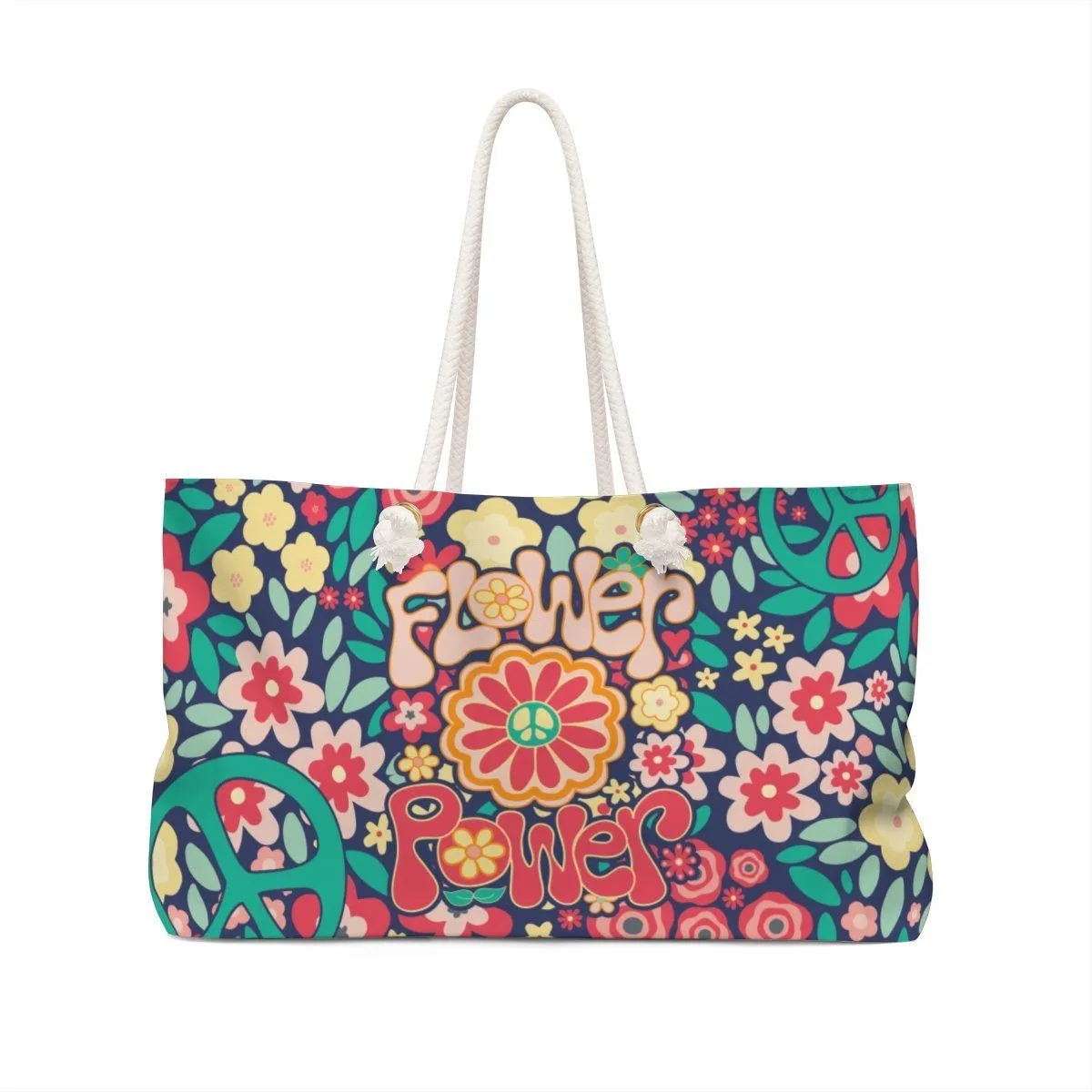 Flower Power Weekender Bag